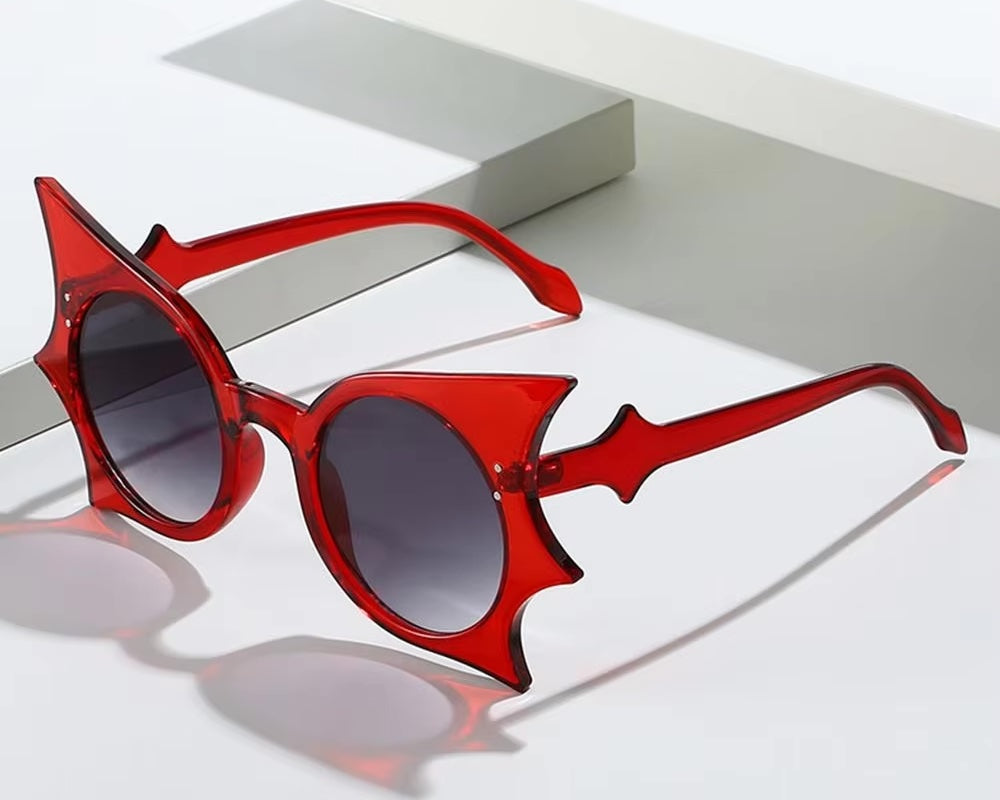 Spooky Fashion Bat Wings Sunglasses