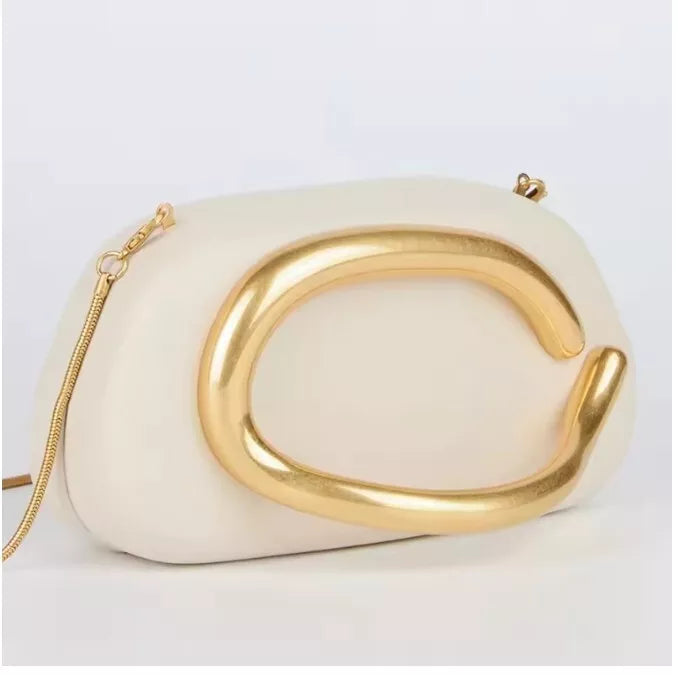 Stylish Evening Box Clutch Bag