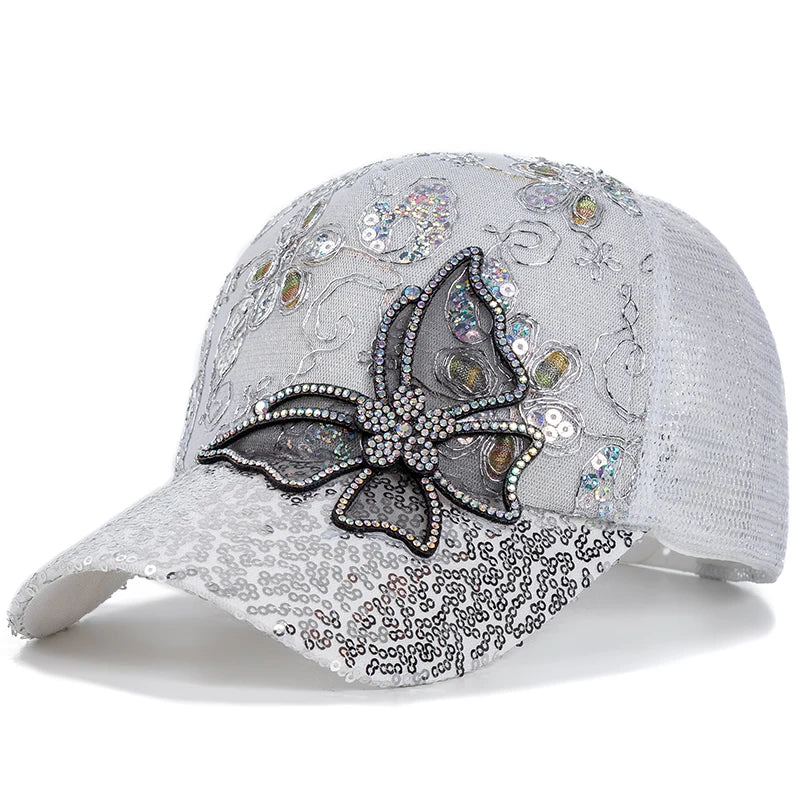 Chic Streetwear Fashion Butterfly Cap