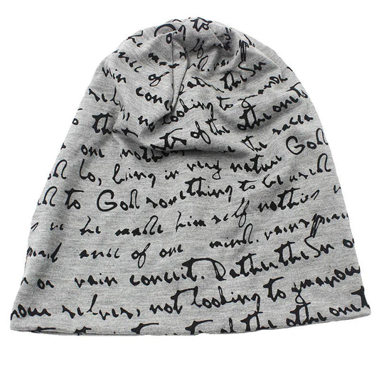 Cursive Script Beanie Hat