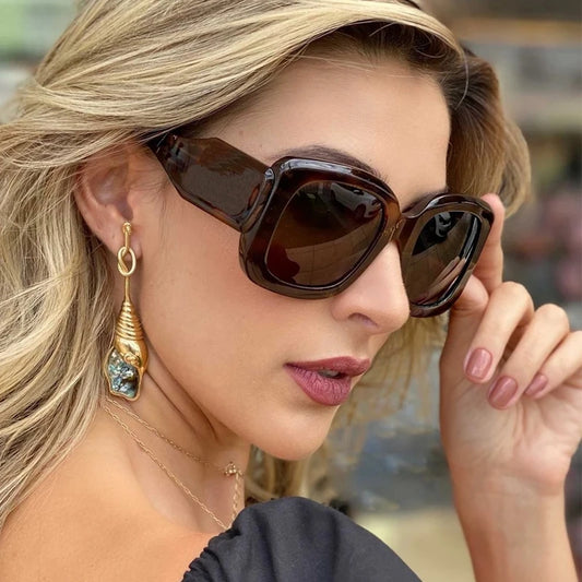 Oversized Square Vintage Sunglasses