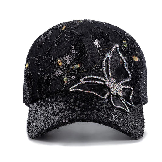 Chic Streetwear Fashion Butterfly Cap
