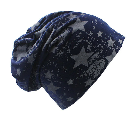 Autumn Winter Fashion Star Beanie Hat