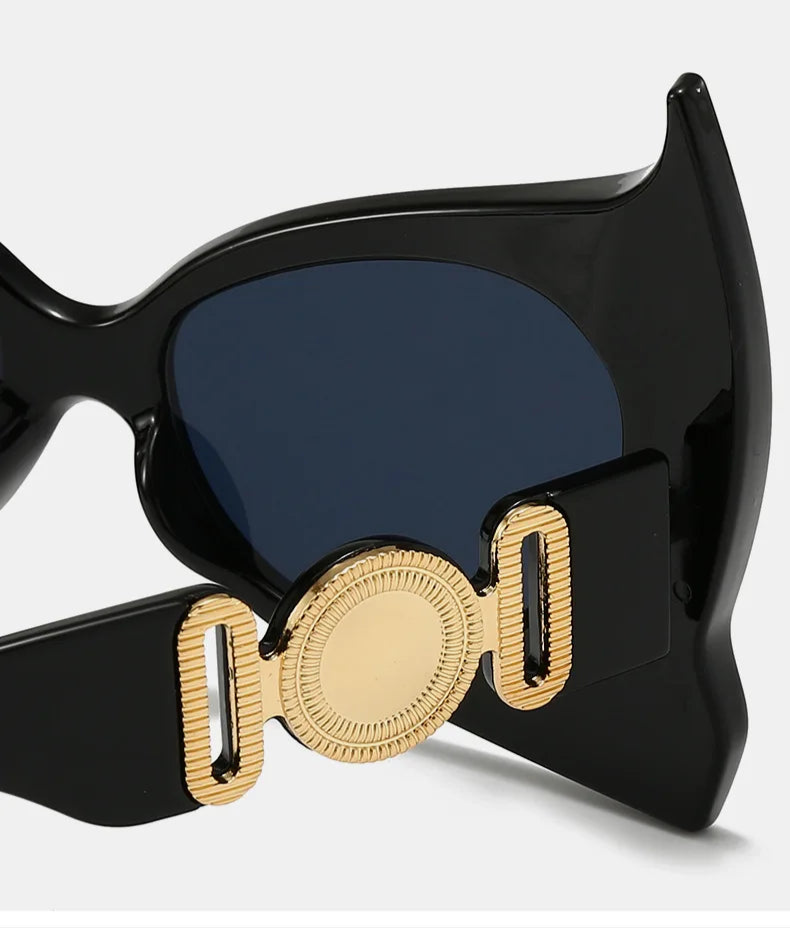 Oversized Cat Eye Vintage Sunglasses
