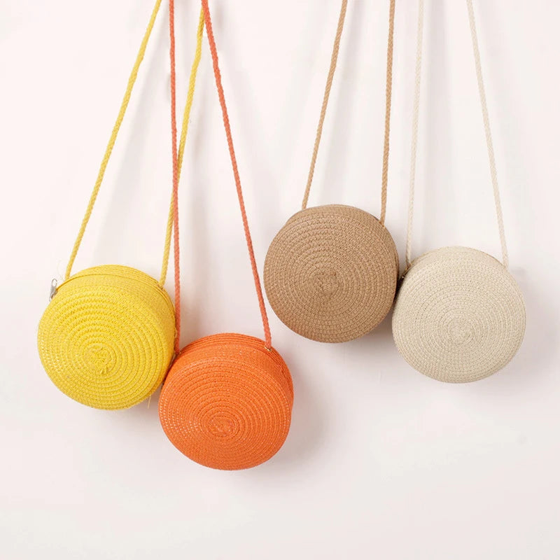 Handmade Fashion Crossbody Straw Bag