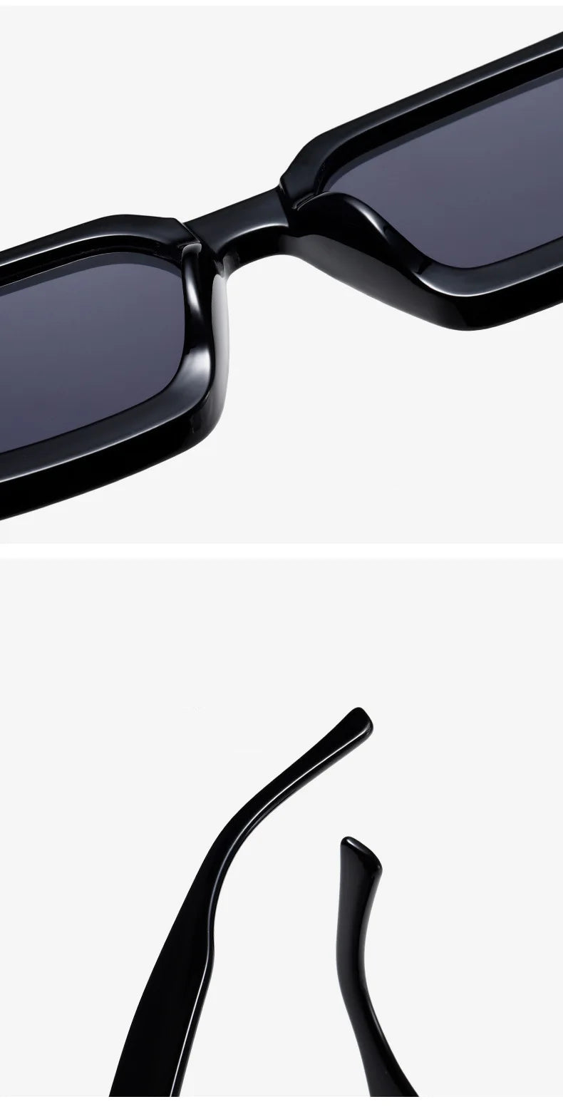 Retro Thick Frame Square Sunglasses
