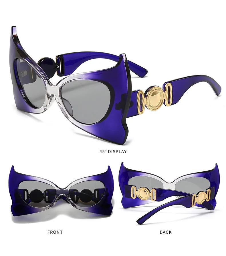 Oversized Cat Eye Vintage Sunglasses