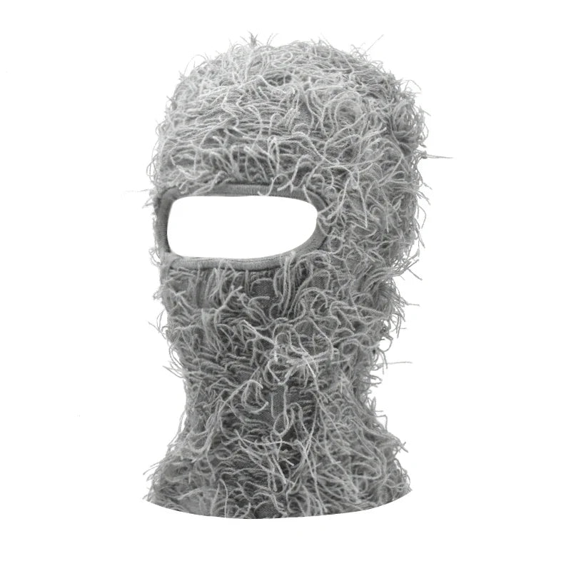 Distressed Balaclava Full Face Ski Mask