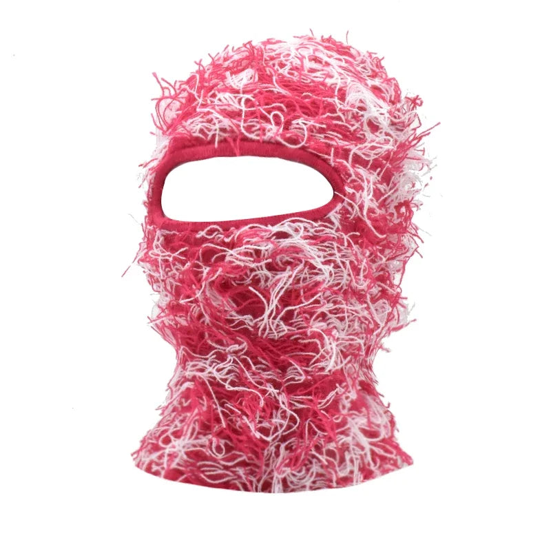 Distressed Balaclava Full Face Ski Mask