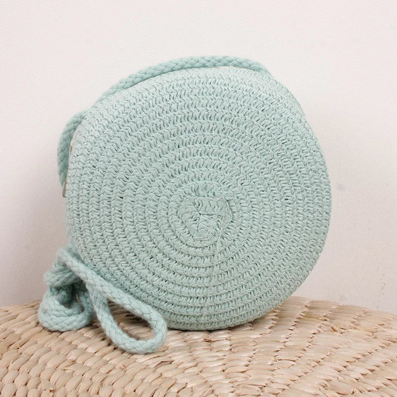 Handmade Fashion Crossbody Straw Bag