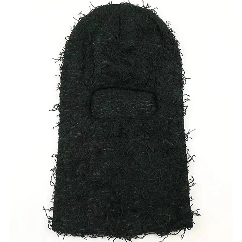 Distressed Balaclava Full Face Ski Mask