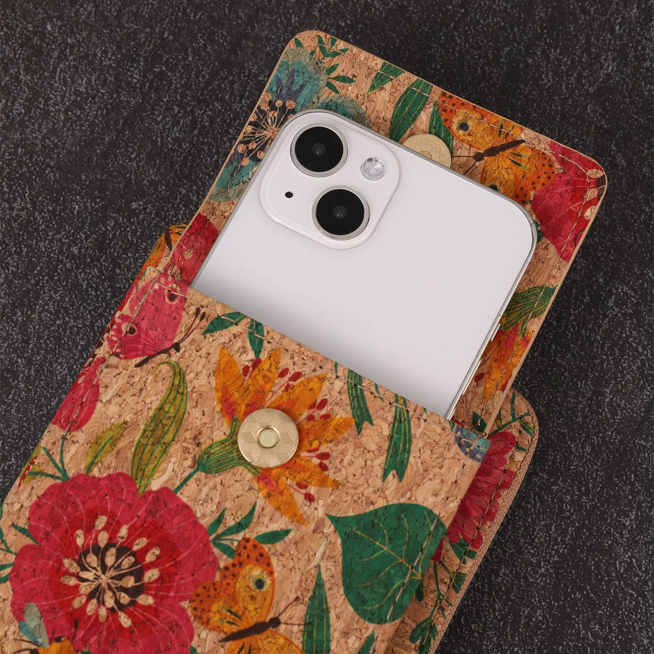 Retro Bohemian Style Wallet with Shoulder Strap
