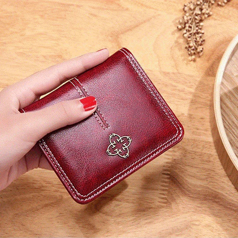 Vintage Mini Leather Wallet