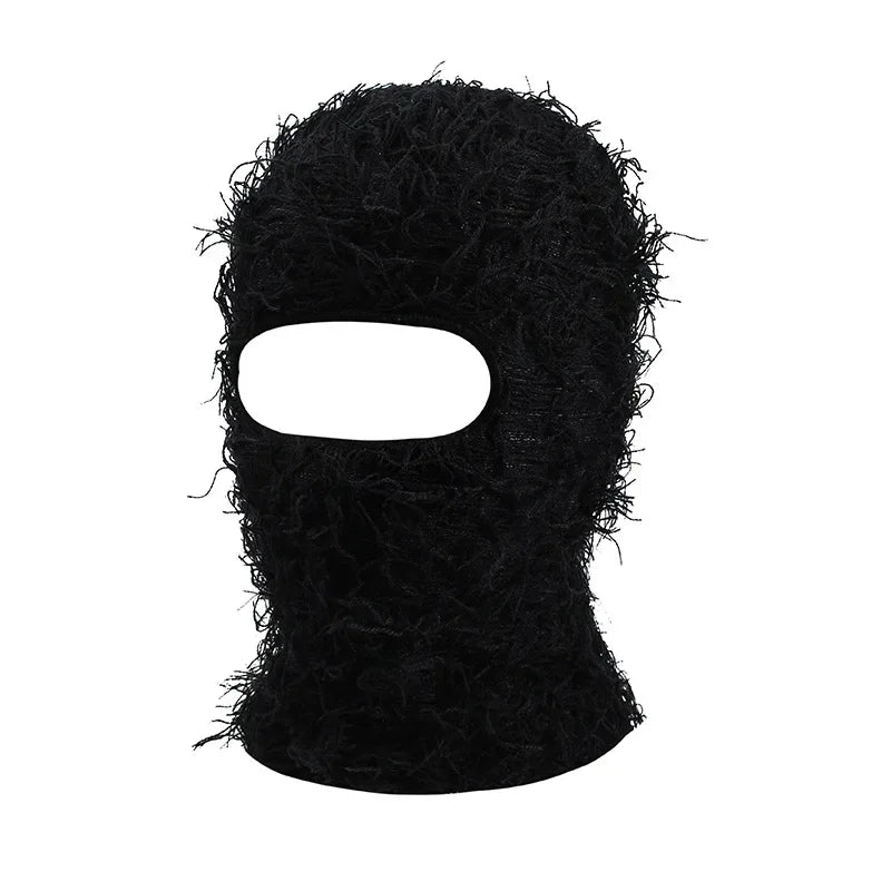 Distressed Balaclava Full Face Ski Mask
