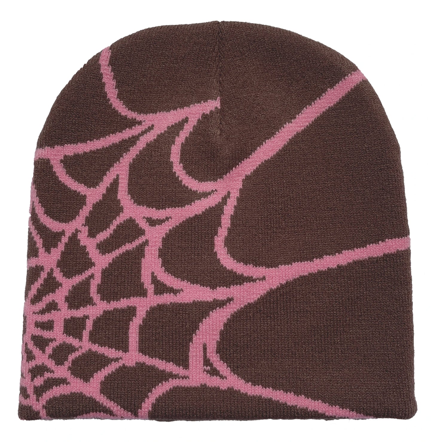 Spider Web Knitted Beanie