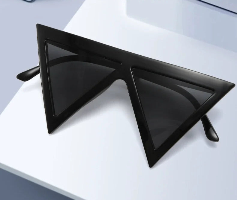 Oversized Triangle Punk Sunglasses