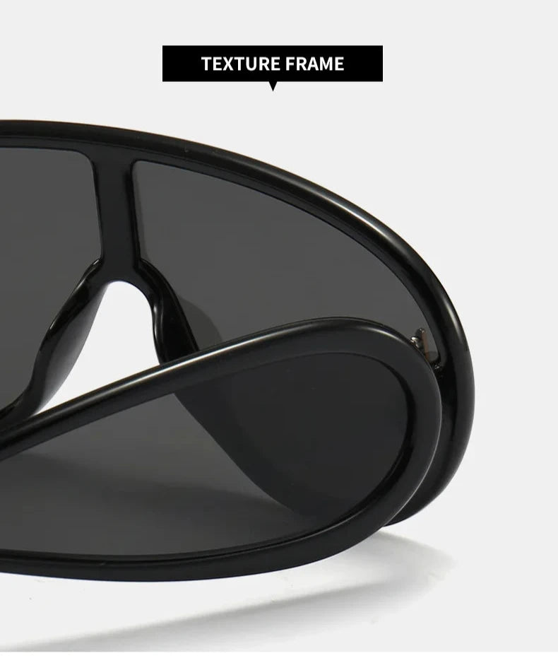 Y2K Oversized Pilot Sunglasses