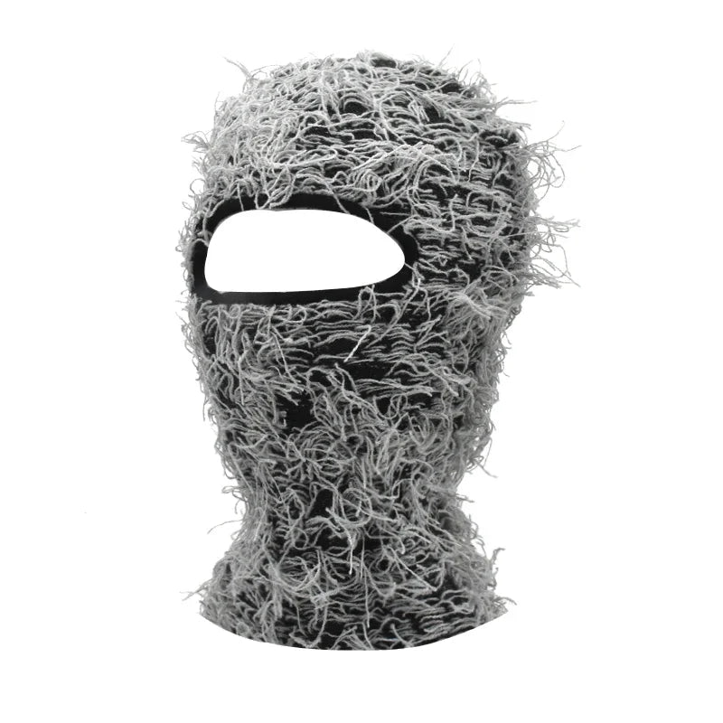 Distressed Balaclava Full Face Ski Mask