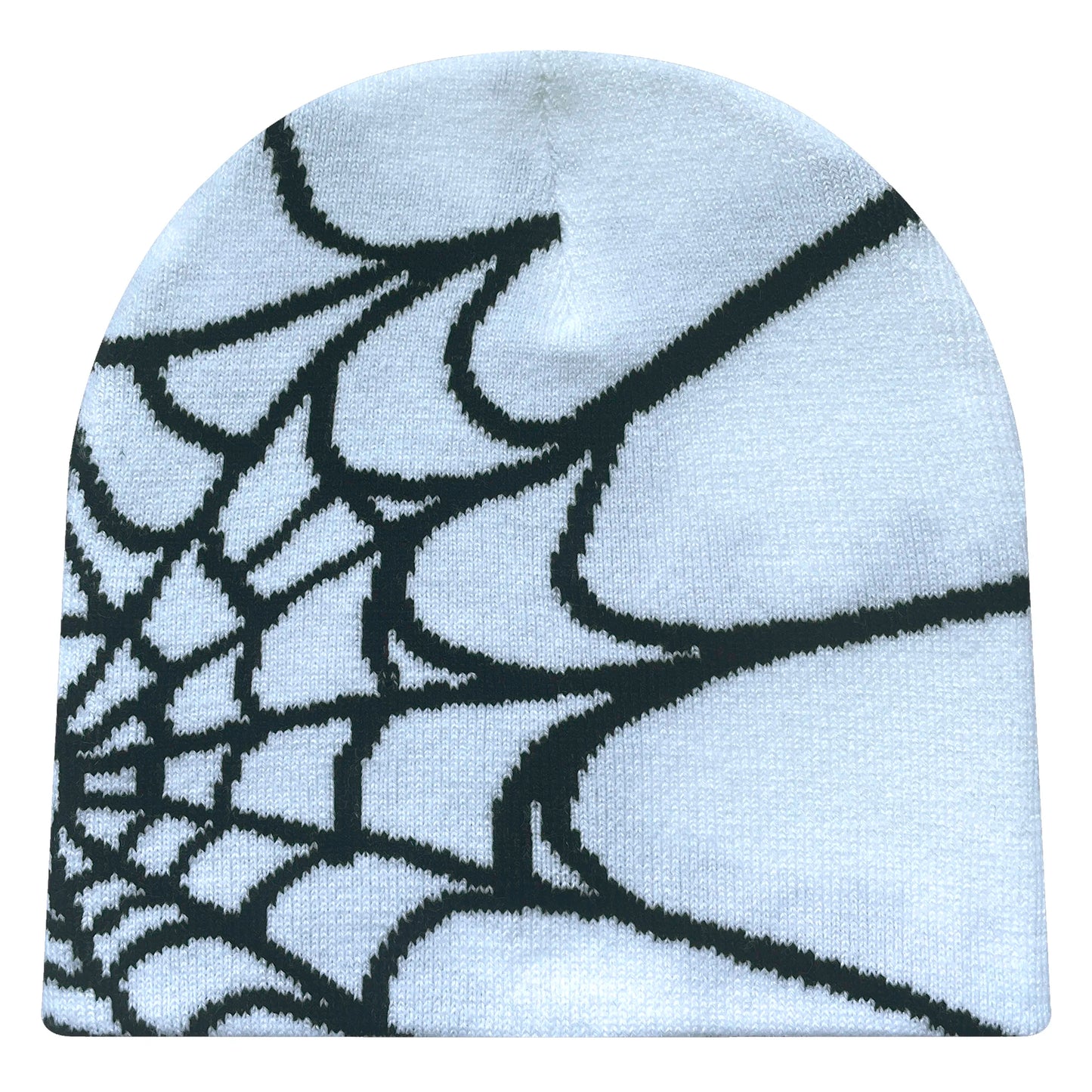 Spider Web Knitted Beanie