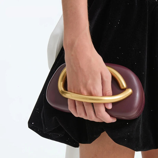 Stylish Evening Box Clutch Bag