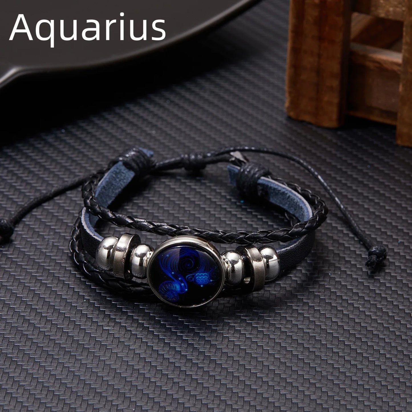 Luminous Zodiac Sign Charm Bracelet