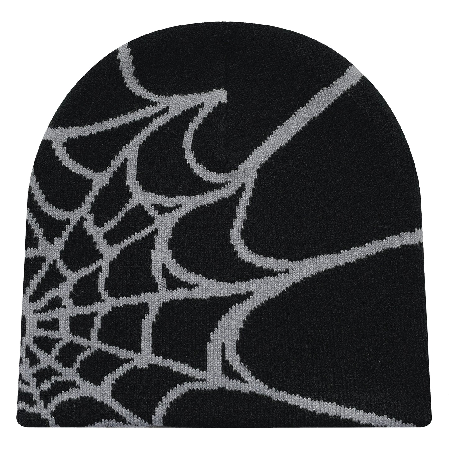 Spider Web Knitted Beanie