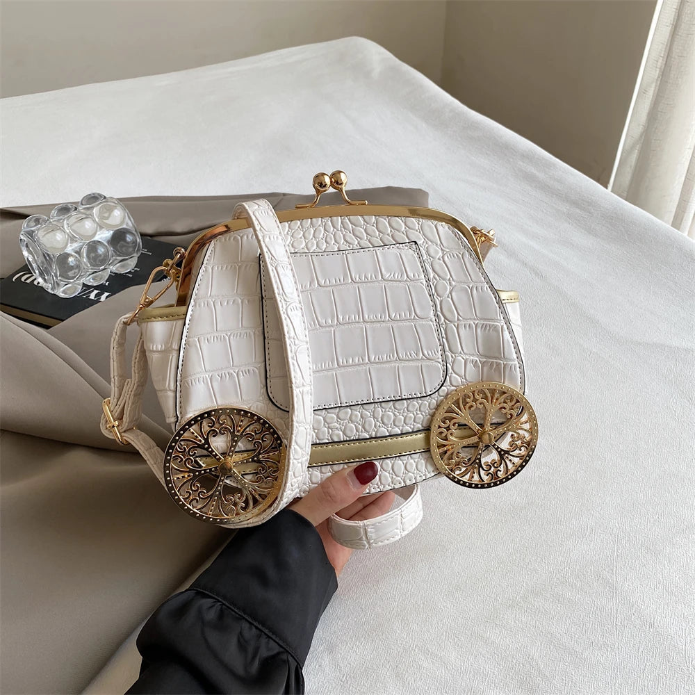 Royal Carriage Evening Clutch Bag