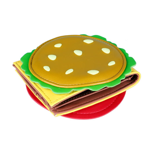 Hamburger-Shaped Bifold Wallet