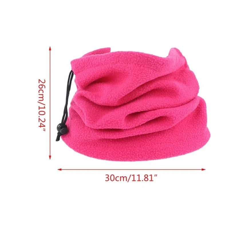Winter Fleece Snood Scarf