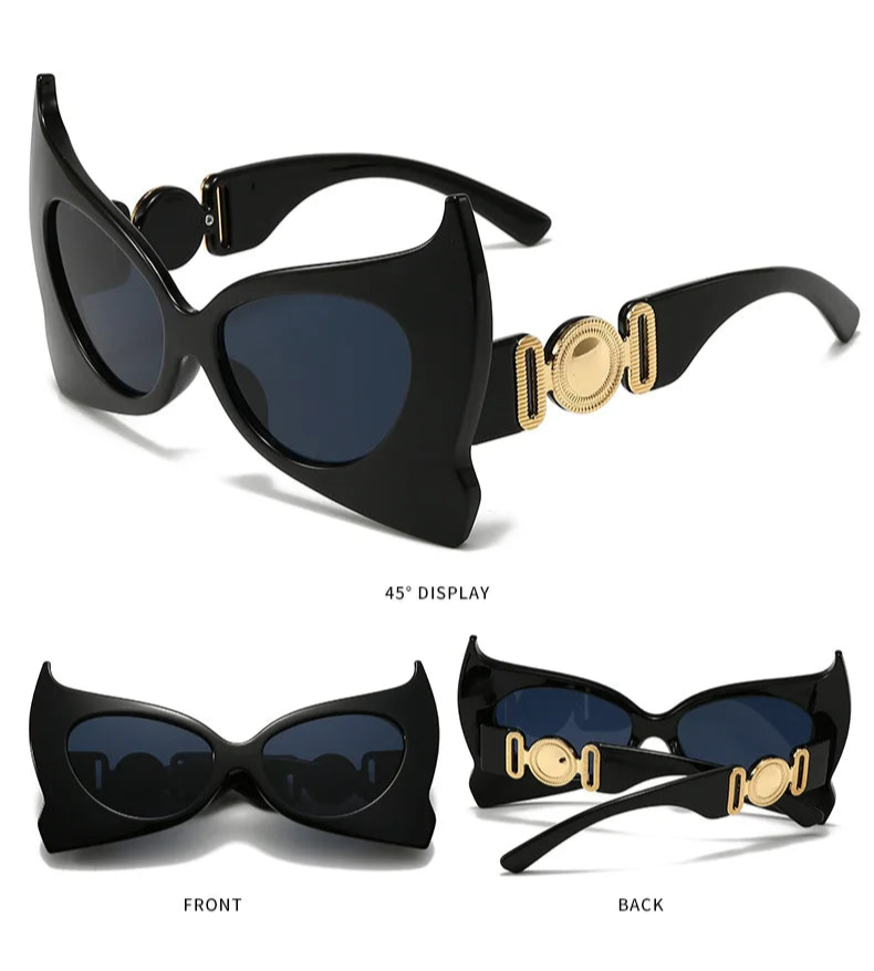 Oversized Cat Eye Vintage Sunglasses
