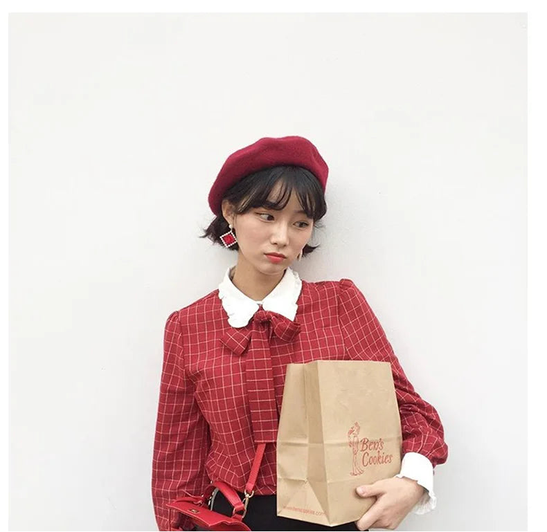 Classic Wool French Beret Hat
