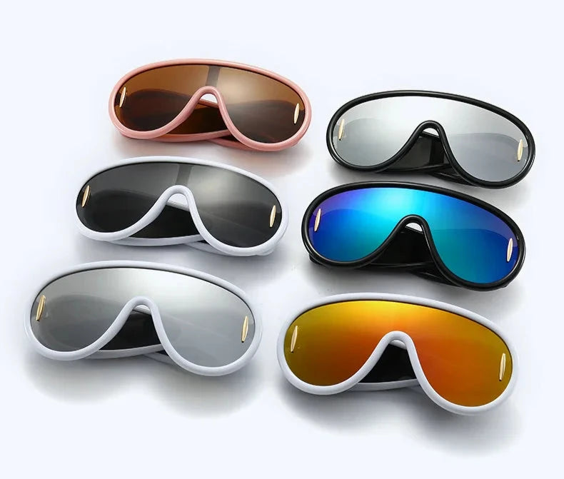 Y2K Oversized Pilot Sunglasses