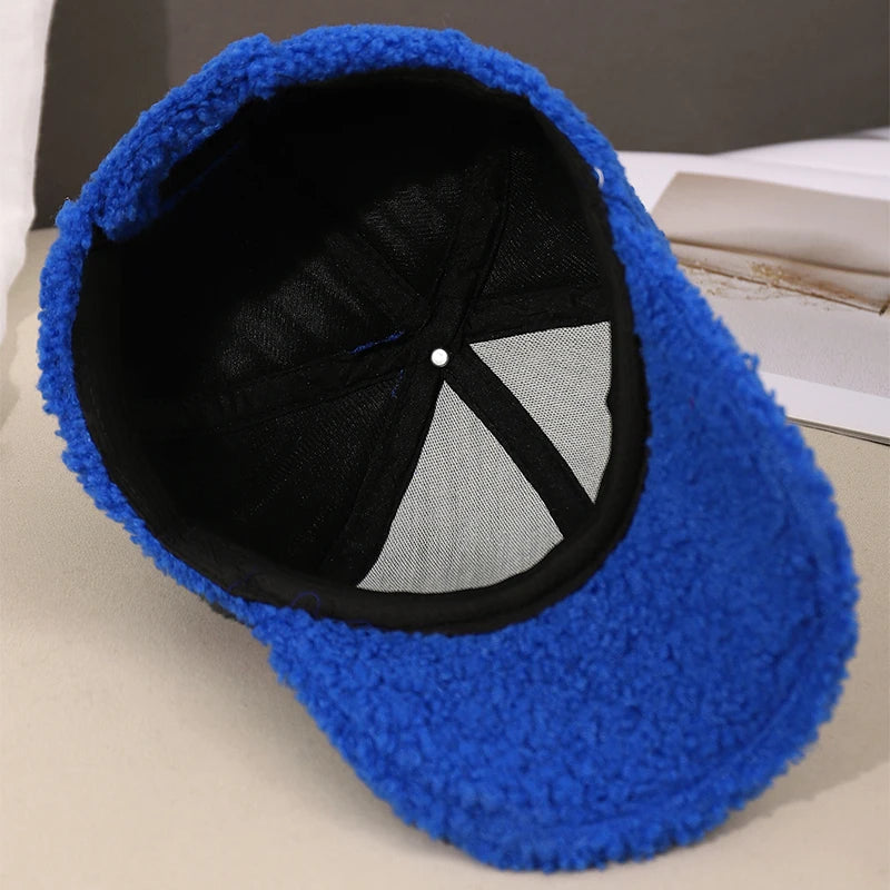 Plush Baseball Cap