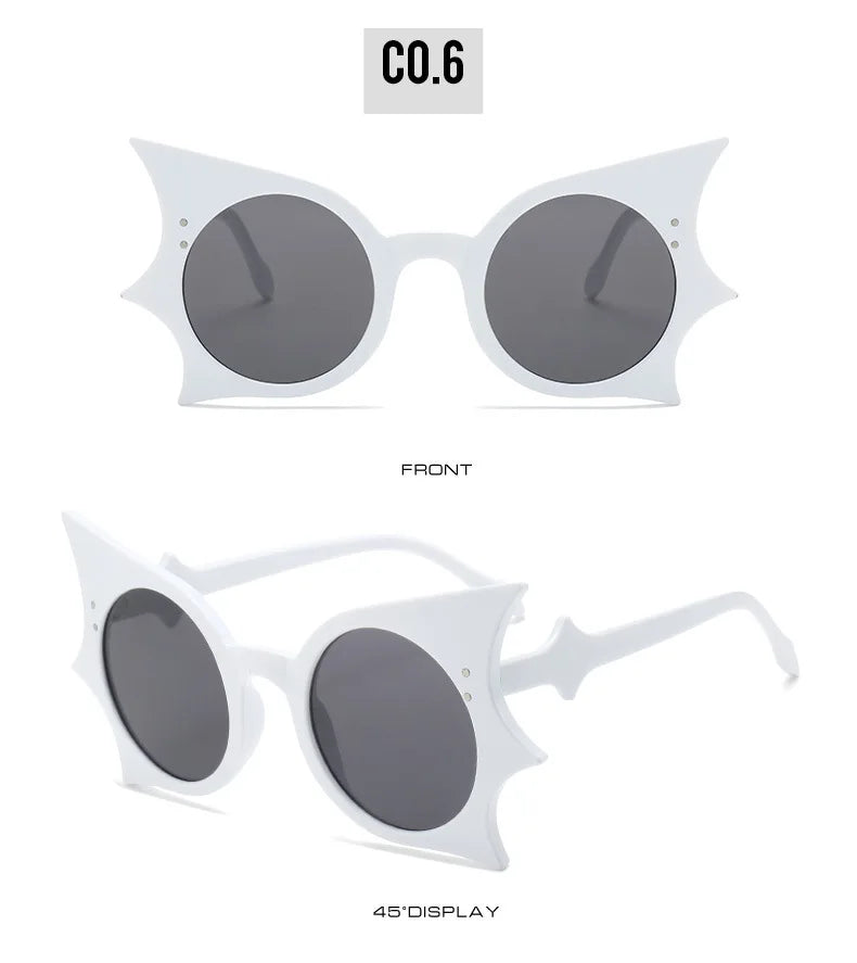Spooky Fashion Bat Wings Sunglasses