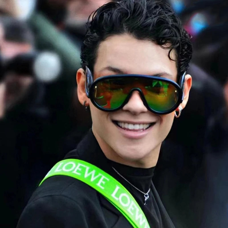 Y2K Oversized Pilot Sunglasses