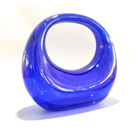 Fashion Transparent Crescent Handbag