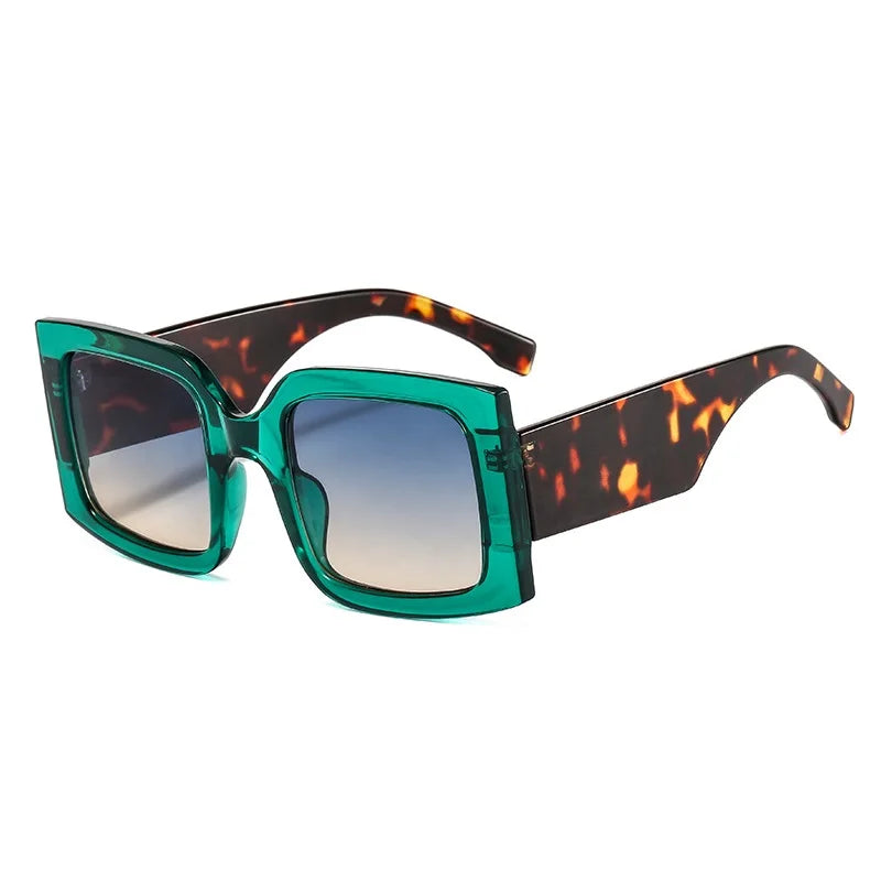 Fashion Vintage Oversized Square Sunglasses