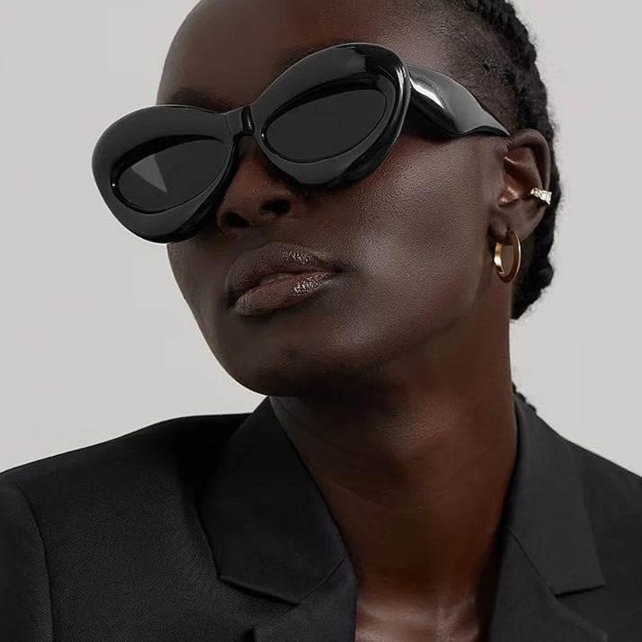Oversized Lip-Shaped Sunglasses