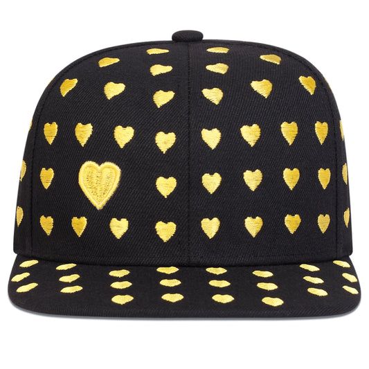 Poker Embroidery Hip-Hop Baseball Cap