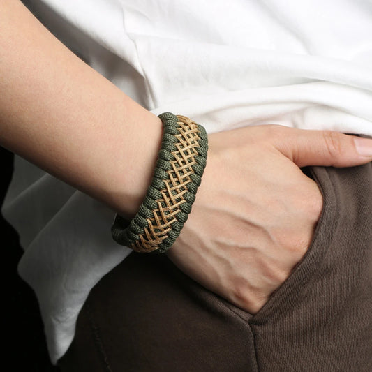 Braided Survival Paracord Bracelet