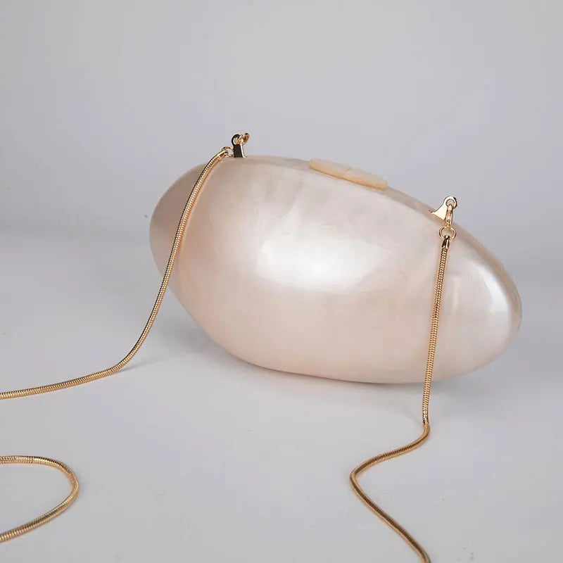 Luxury Pearl Evening Clutch Bag