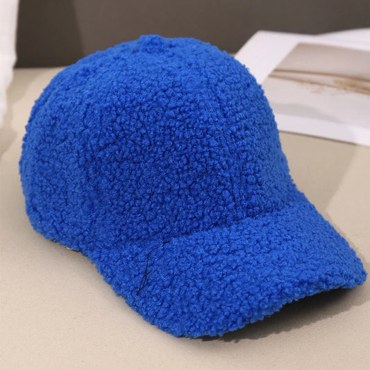 Plush Baseball Cap