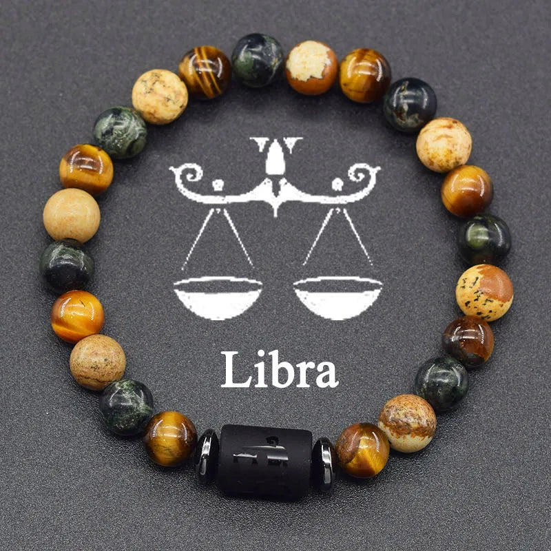 Zodiac Signs Constellation Bracelet - Multicolour