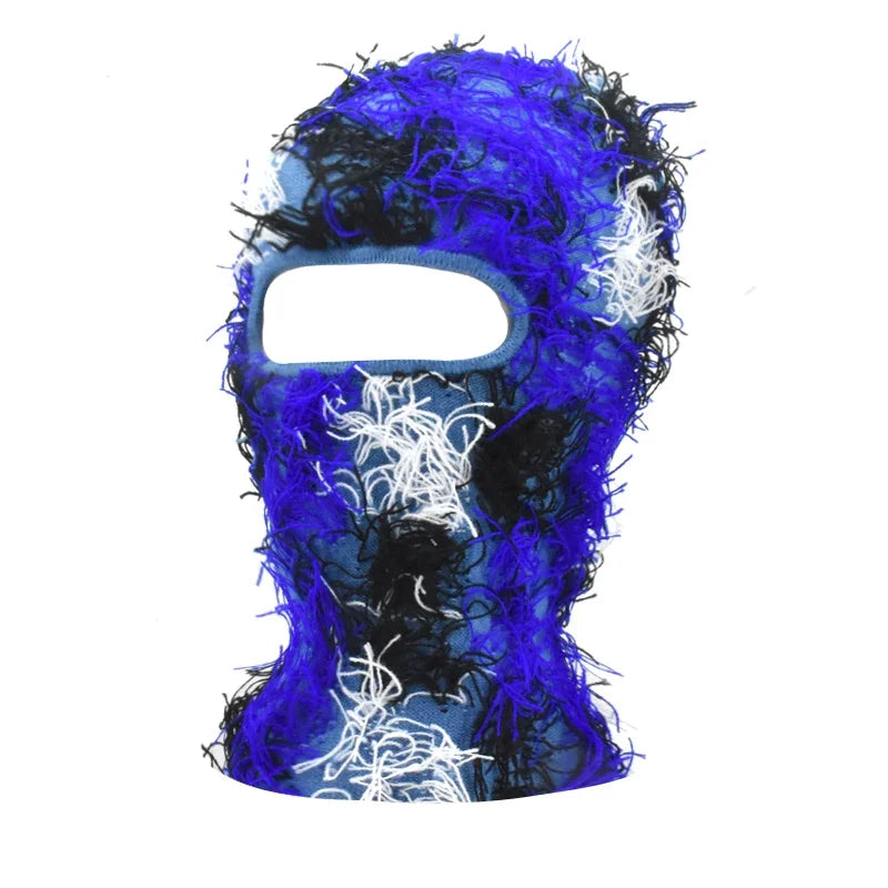 Distressed Balaclava Full Face Ski Mask