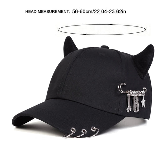 Devil Horns Baseball Cap