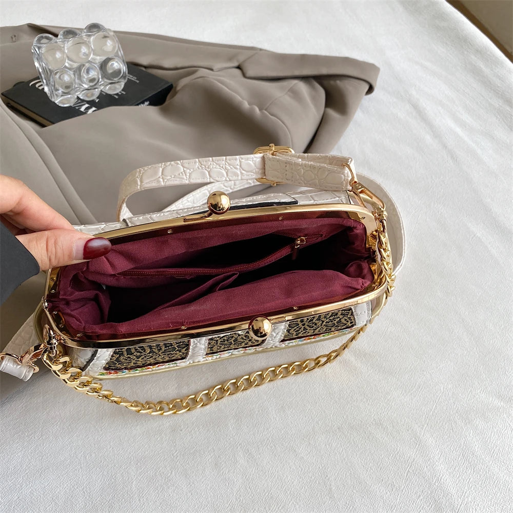 Royal Carriage Evening Clutch Bag