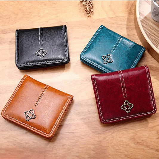 Vintage Mini Leather Wallet