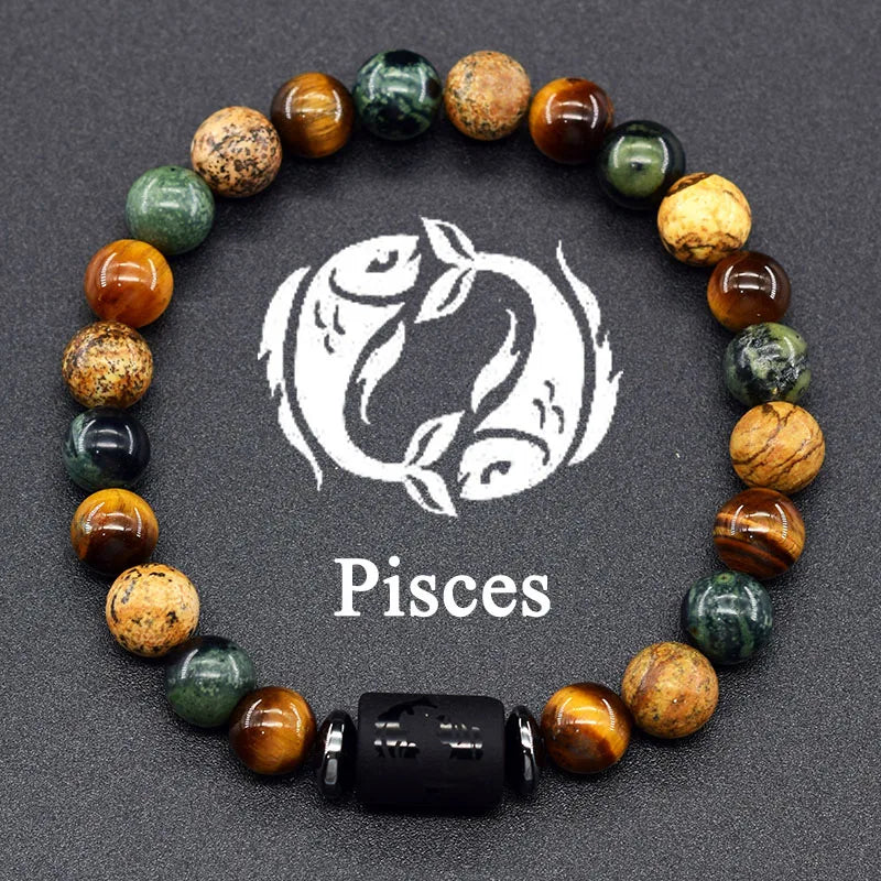 Zodiac Signs Constellation Bracelet - Multicolour