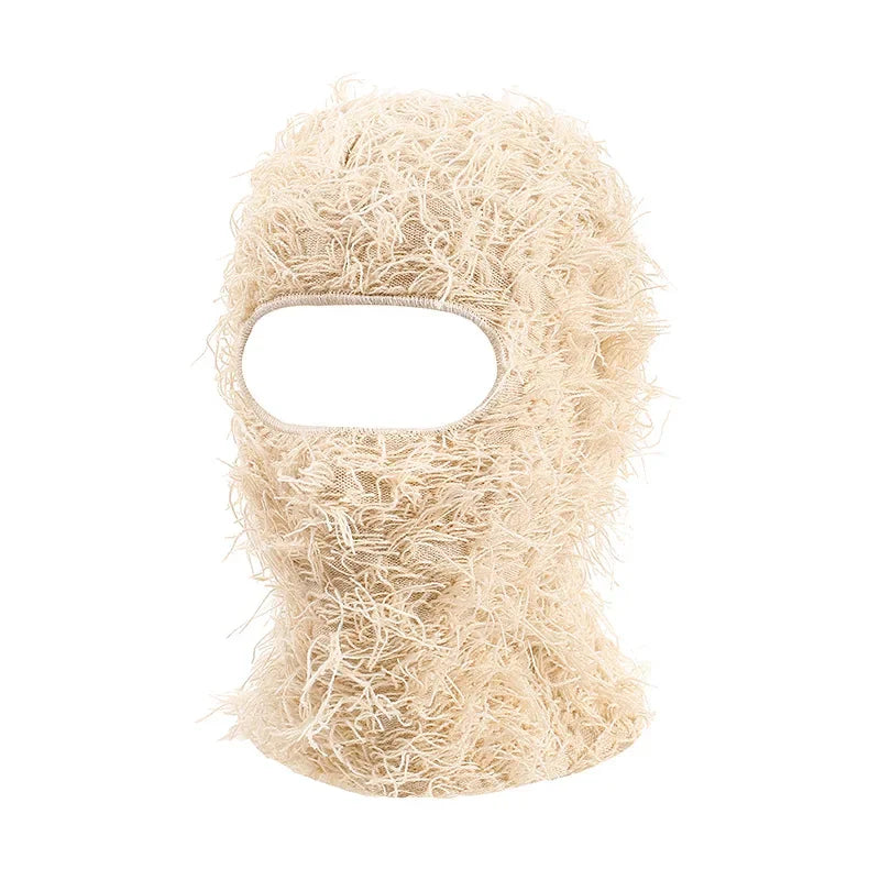 Distressed Balaclava Full Face Ski Mask