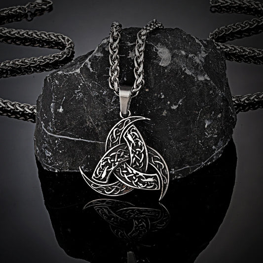 Celtic Knot Trinity Pendant Necklace